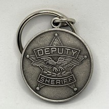 Deputy Sheriff Police Department Law Enforcement Crime Prevention Keychain - £9.40 GBP