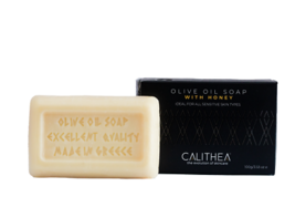 100% Natural Calithea Olive Oil Soap With Honey - £4.62 GBP