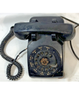 Vintage 1960S 500  Bell System By Western Electric Black Rotary Telephone - $38.03 CAD