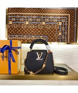 LV LOUIS VUITTON Capucines mini Handbag Black - £3,412.45 GBP
