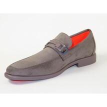 Men's TAYNO Shoes Soft Micro Suede Slip-on Loafer THE CAPRIO S Gray image 3