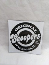 Original Scoopes Waukegan Illinois Promotional Magnet 3&quot; - £16.28 GBP