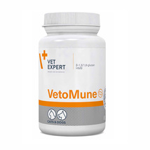 Vetexpert VetoMune Food Supplement for Dogs &amp; Cats Immune System Enhance... - $26.95