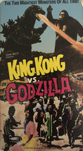 King Kong Vs. Godzilla(Vhs 1987)GOODTIMES VIDEO-TESTED-RARE VINTAGE-SHIPS N 24HR - £27.05 GBP