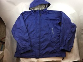 Women&#39;s Marmot S Jacket extra lightweight Windbreaker Raincoat Ripstop Blue - $19.79