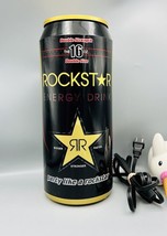Rockstar Energy Rotating Lamp 60w Equivnt LED 5000K Light 2001 Rabbit Ta... - $54.45