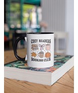 Custom Fall Coffee Mug for Book Lover Gift Personalized Coffee Cup for B... - $10.44 CAD