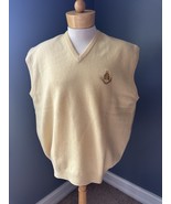 CARNOUSTIE GOLF LINKS SCOTLAND 100% Lambswool Vest. Peter Scott Mens L. ... - $624.99 MXN