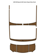 2005 MB Sports B52 Swim Platform Rear Deck Pad Boat EVA Foam Teak Floori... - $430.82 CAD