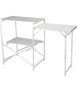 Alpine Mountain Gear Roll Top Kitchen Table, Grey, Large (Amg006) - £92.29 GBP