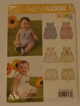 New Look Sewing Pattern # A6970 Babies Overalls Dress and Pants $ sizes in 1 - £3.92 GBP