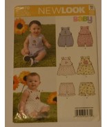 New Look Sewing Pattern # A6970 Babies Overalls Dress and Pants $ sizes ... - $4.99