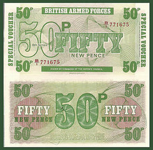 Great Britain P M49, 50 Pence, 1972 UNC 6th Series, Bradbury Wilkinson printer - £1.38 GBP
