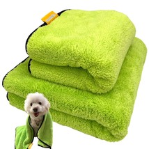 (Medium) Truly Pet Quick-drying Dog Towels Soft Fiber Water-absorbent Ba... - £11.17 GBP