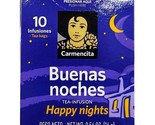 Carmencita Tea Infusion Happy Nights 10 Tea Bags (Pack of 4) - $17.57