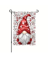 VALENTINE&#39;S DAY Love &amp; Hearts Double Sided Garden Flag 12x18 Inches (No ... - $296.09 MXN