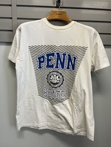 Vintage Penn State T Shirt Mens Xxl Psu Nittany Lions 90s White Football 2XL - £7.85 GBP