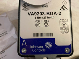 NEW Johnson Controls VA9203-BGA-2 On/Off Electric Spring Return Valve Actuator - £61.99 GBP
