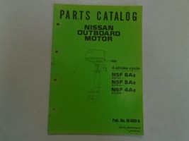 Nissan Fuoribordo Motore 4-Stroke Nsf 6A ²/ Nsf 5A 4A ² Parti Catalogo Manuale - £14.98 GBP