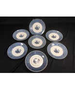 (7) Currier &amp; Ives - Royal Made in USA Lot of 7 Cups &amp; Saucers - £23.97 GBP