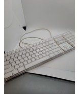 Apple A1048 Wired USB Keyboard - White TESTED WORKS - £19.64 GBP