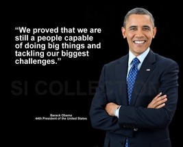 Barack Obama &quot;We Proved That We Are Still A People...&quot; Quote Photo Various Sizes - £3.79 GBP+