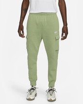 Nike Men’s Sportswear Club FleeceMen&#39;s Cargo Pants Oil Green Size XL BRA... - £49.29 GBP