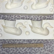 Duck Candle Holder Pair Ceramic Mold OCS 268 7x4 - £39.18 GBP