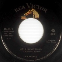Jim Reeves - He&#39;ll Have To Go / Am I Losing You [7&quot; 45 rpm Single] - £2.68 GBP