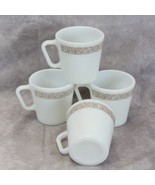 Pyrex Corelle Woodland Mugs Lot of 4 - $292.08 MXN
