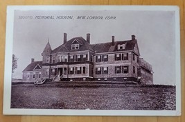MEMORIAL HOSPITAL, NEW LONDON. CONN - POSTCARD c. 1907-1915 - £3.36 GBP