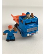 Fisher Price Geotrax Dump Truck Vehicle with 2 Mini Action Figures 2005 - $32.41 CAD