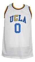 Russel Westbrook #0 Custom College Basketball Jersey New Sewn White Any Size image 4