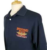 Vintage Brickyard 400 Polo Shirt XL Logo 7 Indianapolis Motor Speedway N... - $17.99