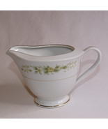 VTG Fine China M Japan Natalie 3904 Creamer GOLD TRIM GREEN YELLOW WHITE... - €2,48 EUR