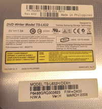 Dell Vostro 1700 Laptop DVD-RW Drive TS-L632 Black - $20.00