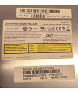 Dell Vostro 1700 Laptop DVD-RW Drive TS-L632 Black - $380.79 MXN