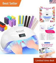 Energy Efficient 72W Professional Nail Dryer with Smart Timer &amp; Infra-re... - $54.00