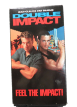 Double Impact (VHS, 1991) Jean-Claude Van Damme, Bolo Yeung, Alonna Shaw - £6.05 GBP
