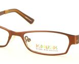 NEW KOOLKiDS 2514 BWN/GUN BROWN /GUNMETAL EYEGLASSES GLASSES FRAME 46-15... - $32.67