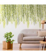 Weeping Willow Branches Border Stencil - Large Botanical Stencil For Wal... - $52.00