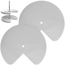 Lazy Susan Shelf Liner,Silicone Lazy Susan Liner For Dual Tier Pie Cut Lazy Susa - $62.99