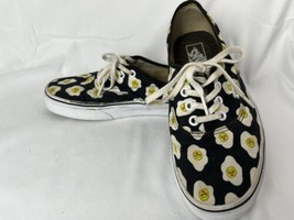 Vans X Kendra Dandy Authentic Sassy Side Black Sunny-Side Up Eggs, Womens Sz 7.5 - £13.30 GBP