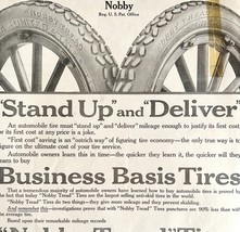 Nobby Tires 1915 Advertisement United States Tire Company Automobilia DWCC9 - $554.45 MXN