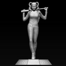Harley Quinn Suicide Squad Model for 3D Printing Miniature Assembly File STL - £2.84 GBP