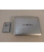 Coby V-Zon Black Silver DVD Player / Remote Cosmetic Scratches Untested ... - €9,38 EUR