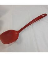 Dansk red serving spoon solid melamine red plastic cooking utensil scoop... - €19,02 EUR