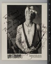 Amore Cowboys Autografo Firmato 8x10 B&amp;w Promo Foto Tob - £51.95 GBP