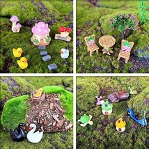Selected 99pc Fairy Garden Accessories Miniature Fairy Garden Decoration Figurin - £27.01 GBP