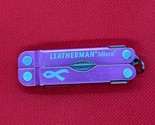 PINK KOMEN Leatherman Micra Keychain Pocket Multi-Tool Knife/Scissors; G... - £77.51 GBP